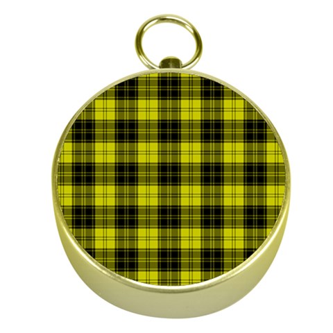 MacLachlan Tartan Gold Compass from ArtsNow.com Front