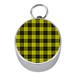 MacLachlan Tartan Silver Compass (Mini)