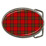 Clan Steward Tartan Belt Buckle