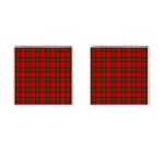 Clan Steward Tartan Cufflinks (Square)