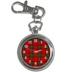 Clan Steward Tartan Key Chain Watch