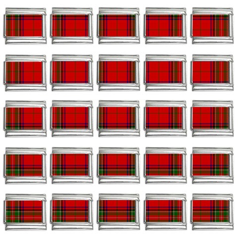 Clan Steward Tartan 9mm Italian Charm (25 pack) from ArtsNow.com Front