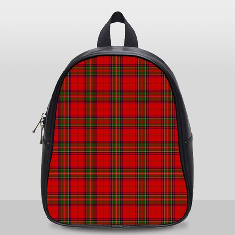 Clan Steward Tartan School Bag (Small) from ArtsNow.com Front