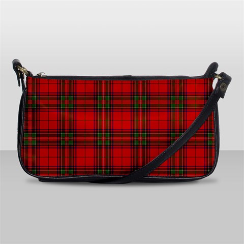 Clan Steward Tartan Shoulder Clutch Bag from ArtsNow.com Front