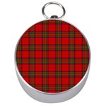 Clan Steward Tartan Silver Compass