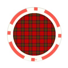 Clan Steward Tartan Poker Chip Card Guard from ArtsNow.com Front