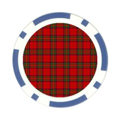 Clan Steward Tartan Poker Chip Card Guard from ArtsNow.com Front