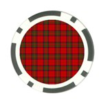 Clan Steward Tartan Poker Chip Card Guard