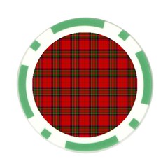 Clan Steward Tartan Poker Chip Card Guard (10 pack) from ArtsNow.com Front