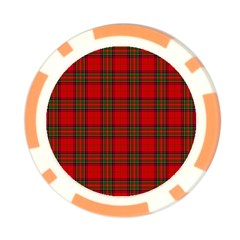 Clan Steward Tartan Poker Chip Card Guard (10 pack) from ArtsNow.com Front