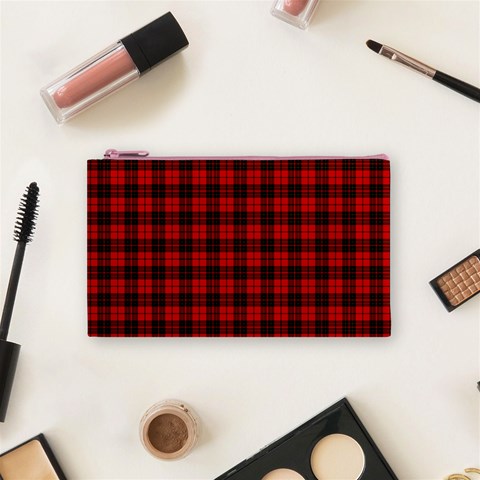 Brodie Tartan Cosmetic Bag (S) from ArtsNow.com Front