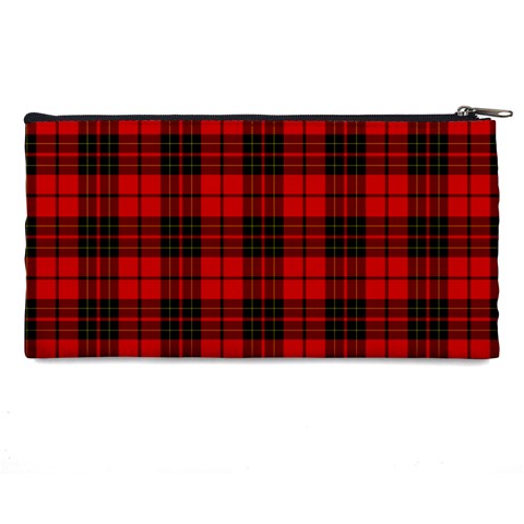 Brodie Tartan Pencil Case from ArtsNow.com Back