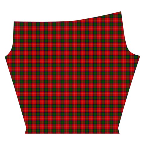 Chisholm Tartan Yoga Cropped Leggings from ArtsNow.com Left