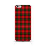 Chisholm Tartan Apple iPhone 6/6S Silicone Case (Transparent)