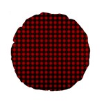 Chisholm Tartan Standard 15  Premium Round Cushion