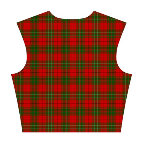 Comyn Tartan Cotton Crop Top from ArtsNow.com Back