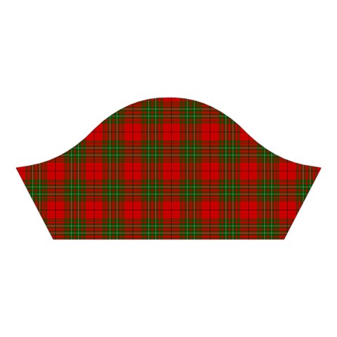 Comyn Tartan Cotton Crop Top from ArtsNow.com Left Sleeve