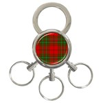 Comyn Tartan 3-Ring Key Chain