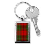 Comyn Tartan Key Chain (Rectangle)