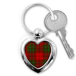 Comyn Tartan Key Chain (Heart)