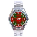 Comyn Tartan Stainless Steel Analogue Watch