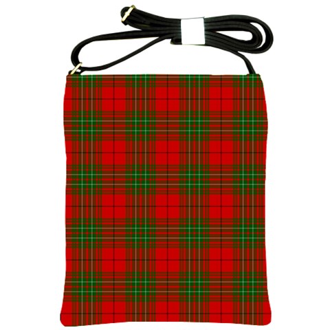 Comyn Tartan Shoulder Sling Bag from ArtsNow.com Front