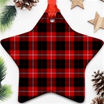 Cunningham Tartan Ornament (Star)