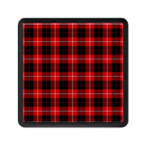 Cunningham Tartan Memory Card Reader with Storage (Square) from ArtsNow.com Front