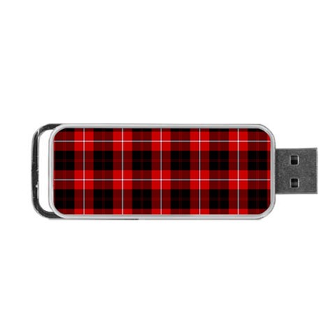 Cunningham Tartan Portable USB Flash (Two Sides) from ArtsNow.com Front