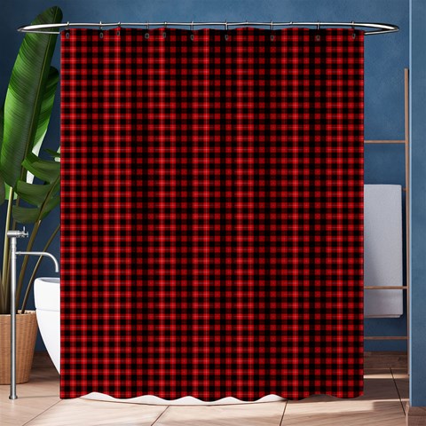 Cunningham Tartan Shower Curtain 60  x 72  (Medium) from ArtsNow.com 60 x72  Curtain