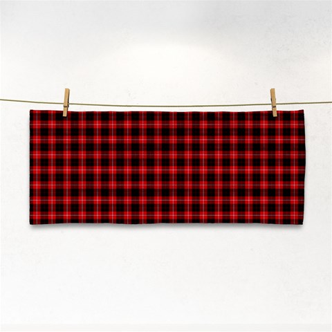 Cunningham Tartan Hand Towel from ArtsNow.com Front