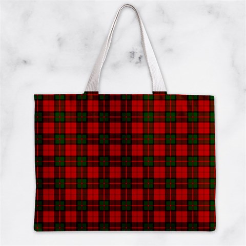 Dunbar Tartan Zipper Mini Tote Bag from ArtsNow.com Front