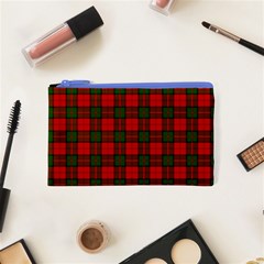 Dunbar Tartan Canvas Cosmetic Bag (XS) from ArtsNow.com Front