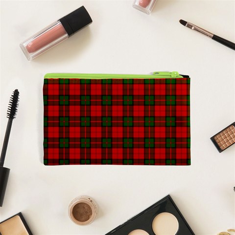 Dunbar Tartan Canvas Cosmetic Bag (XS) from ArtsNow.com Back