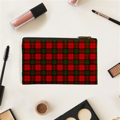 Dunbar Tartan Canvas Cosmetic Bag (XS) from ArtsNow.com Back