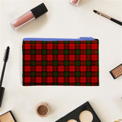 Dunbar Tartan Canvas Cosmetic Bag (XS) from ArtsNow.com Back