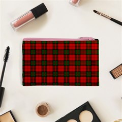 Dunbar Tartan Canvas Cosmetic Bag (XS) from ArtsNow.com Back