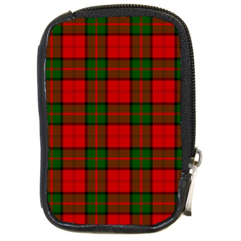 Dunbar Tartan Compact Camera Leather Case from ArtsNow.com Front