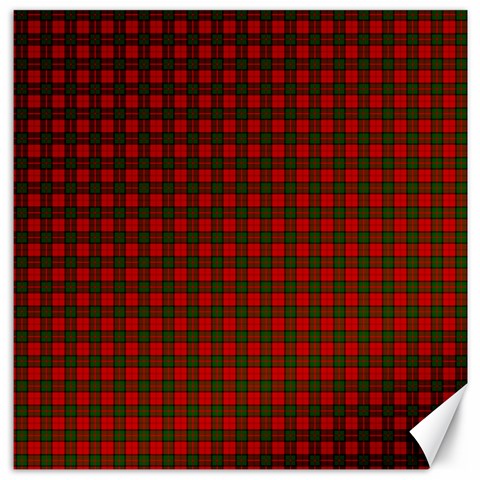 Dunbar Tartan Canvas 16  x 16  from ArtsNow.com 15.2 x15.41  Canvas - 1