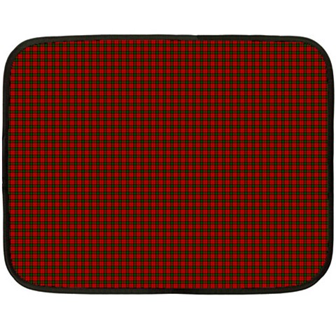 Kerr Tartan Double Sided Fleece Blanket (Mini) from ArtsNow.com 35 x27  Blanket Back