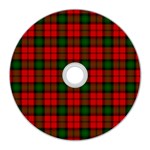 Kerr Tartan CD Wall Clock