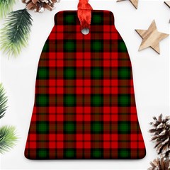 Kerr Tartan Bell Ornament (Two Sides) from ArtsNow.com Back