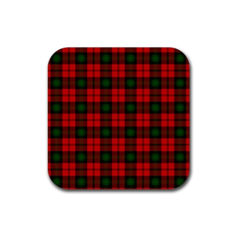 Kerr Tartan Rubber Coaster (Square) from ArtsNow.com Front