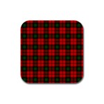 Kerr Tartan Rubber Square Coaster (4 pack)