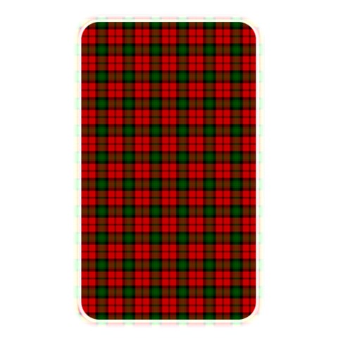 Kerr Tartan Memory Card Reader (Rectangular) from ArtsNow.com Front