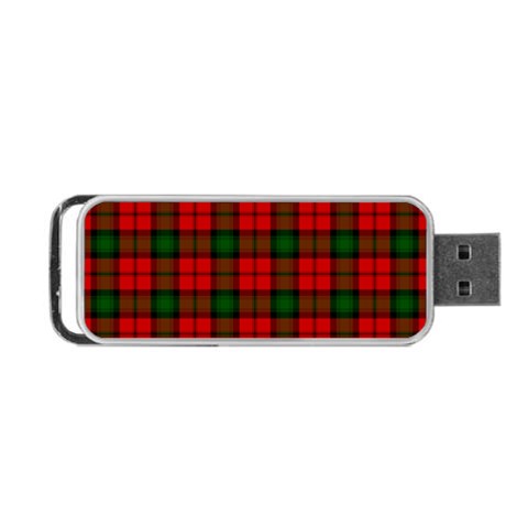 Kerr Tartan Portable USB Flash (One Side) from ArtsNow.com Front