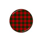 Kerr Tartan Hat Clip Ball Marker