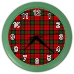 MacDuff Tartan Color Wall Clock