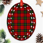 MacDuff Tartan Ornament (Bell) Ornament (Oval Filigree)