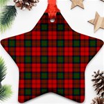 MacDuff Tartan Ornament (Star)